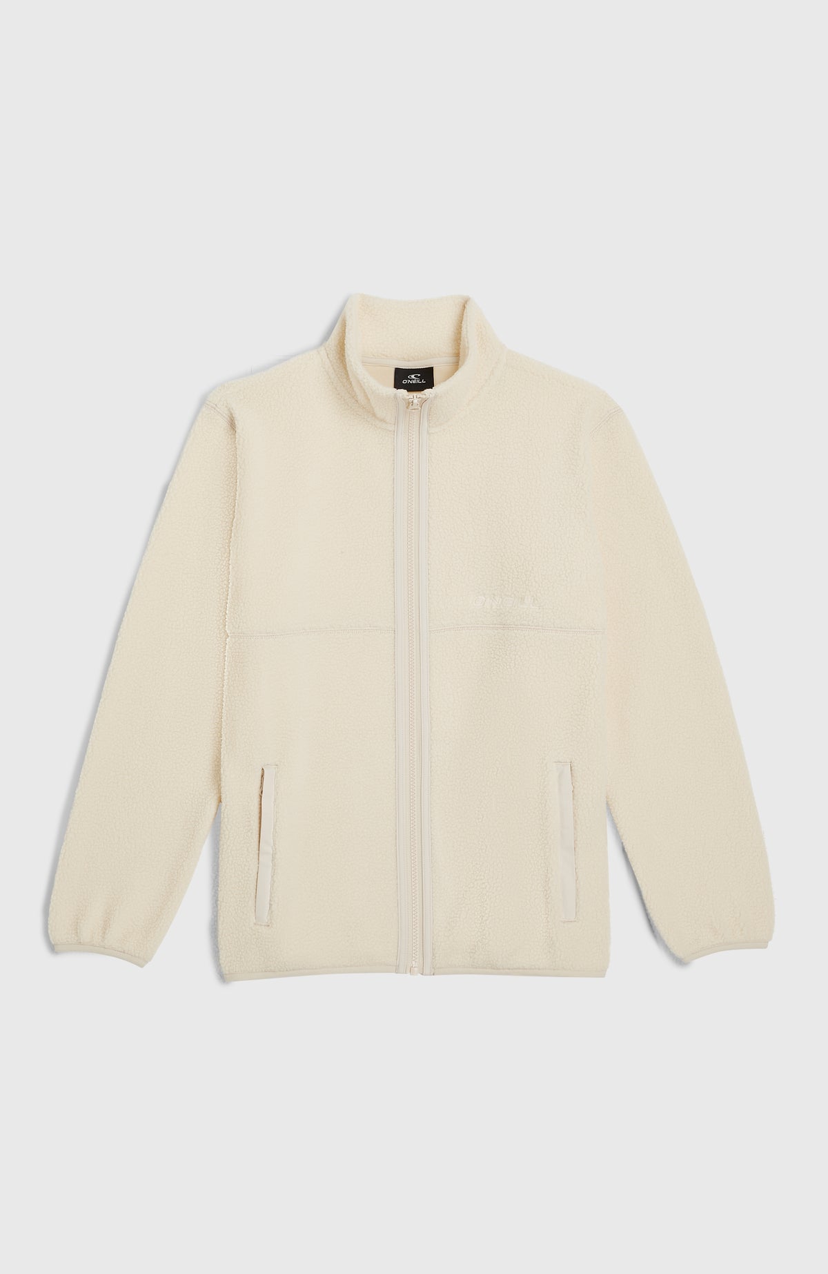 High-Pile fleecevest met volledige rits | Macaron