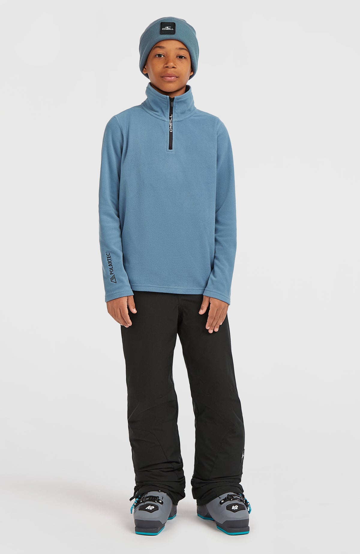 FWC'Cruz Jack's Polartec® fleecetrui met halve rits | Mozart Blue