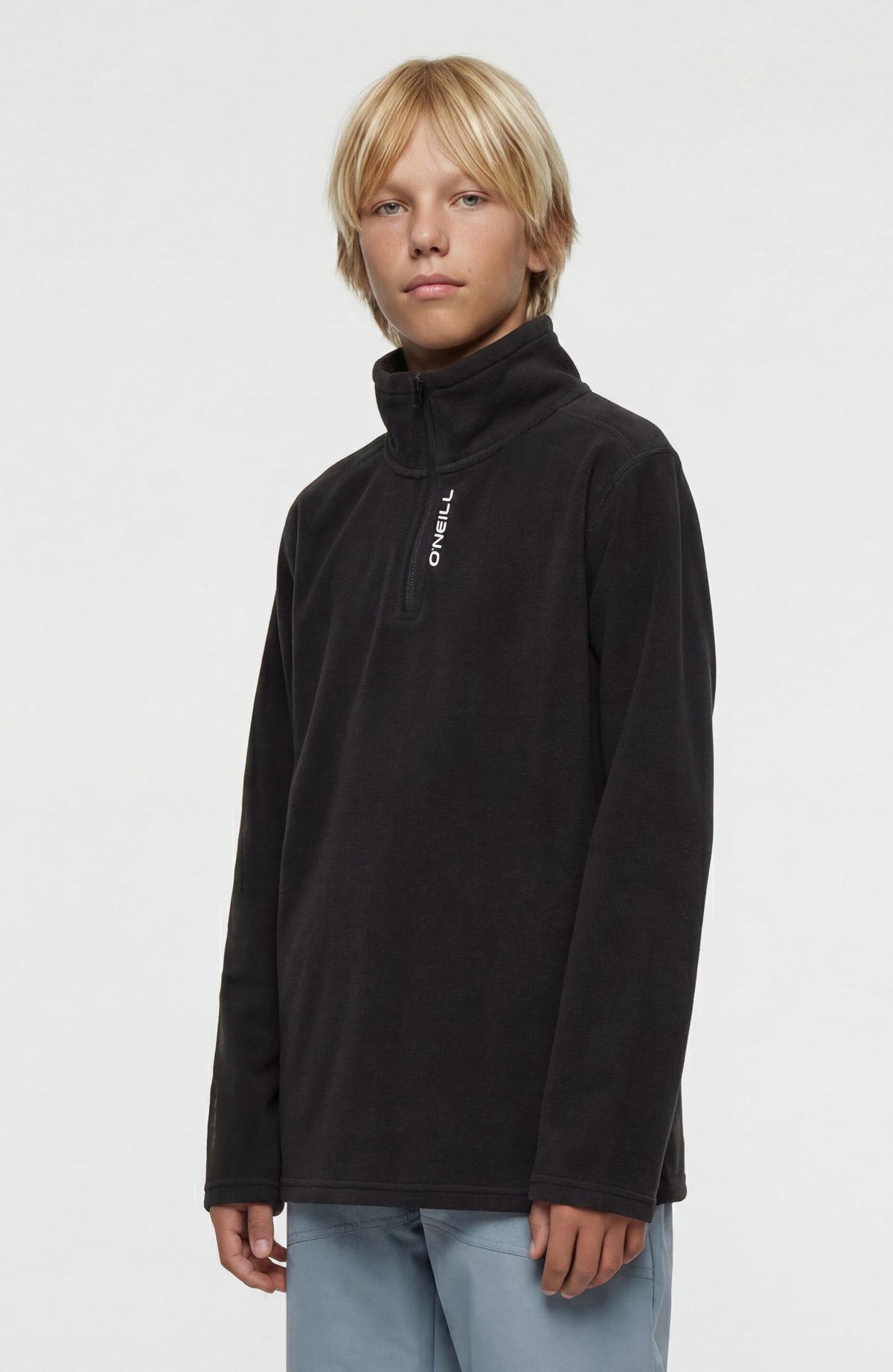 FWC'Cruz Jack's Polartec® fleecetrui met halve rits | Black Out