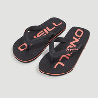 Profile Logo slippers | Black Out