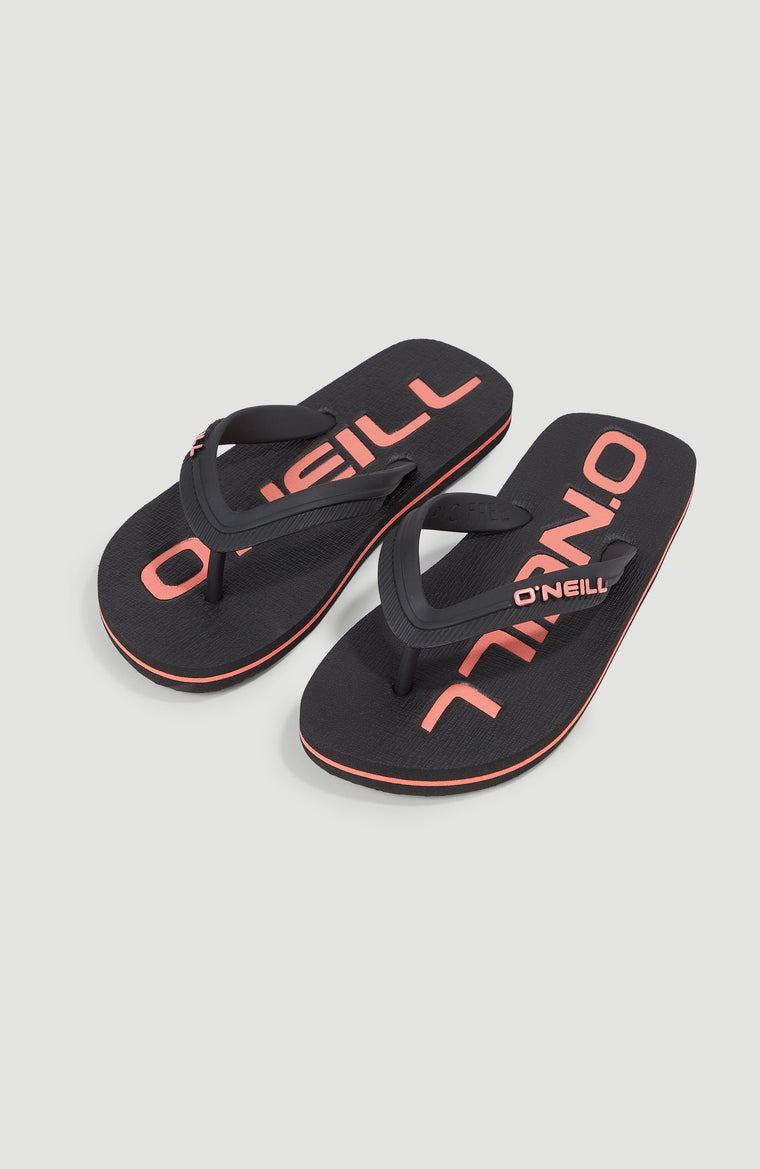 Profile Logo slippers | Black Out Profile Logo slippers | Black Out