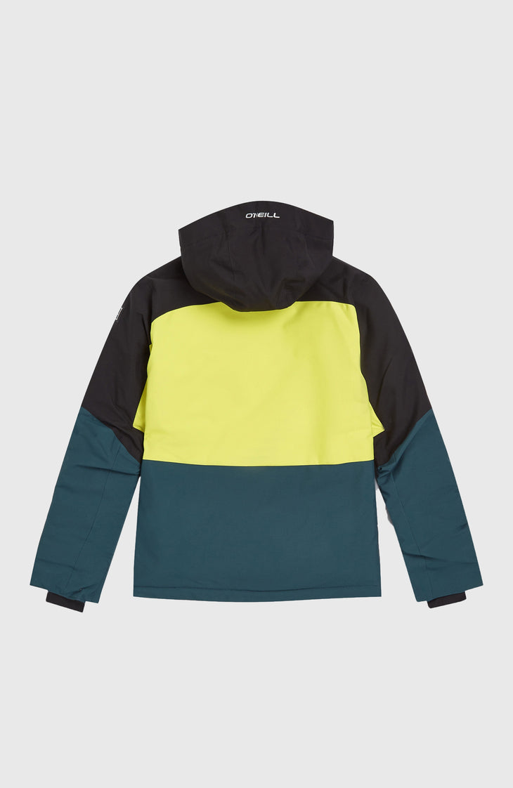 Carbonite wintersportjas | Black Out Colour Block