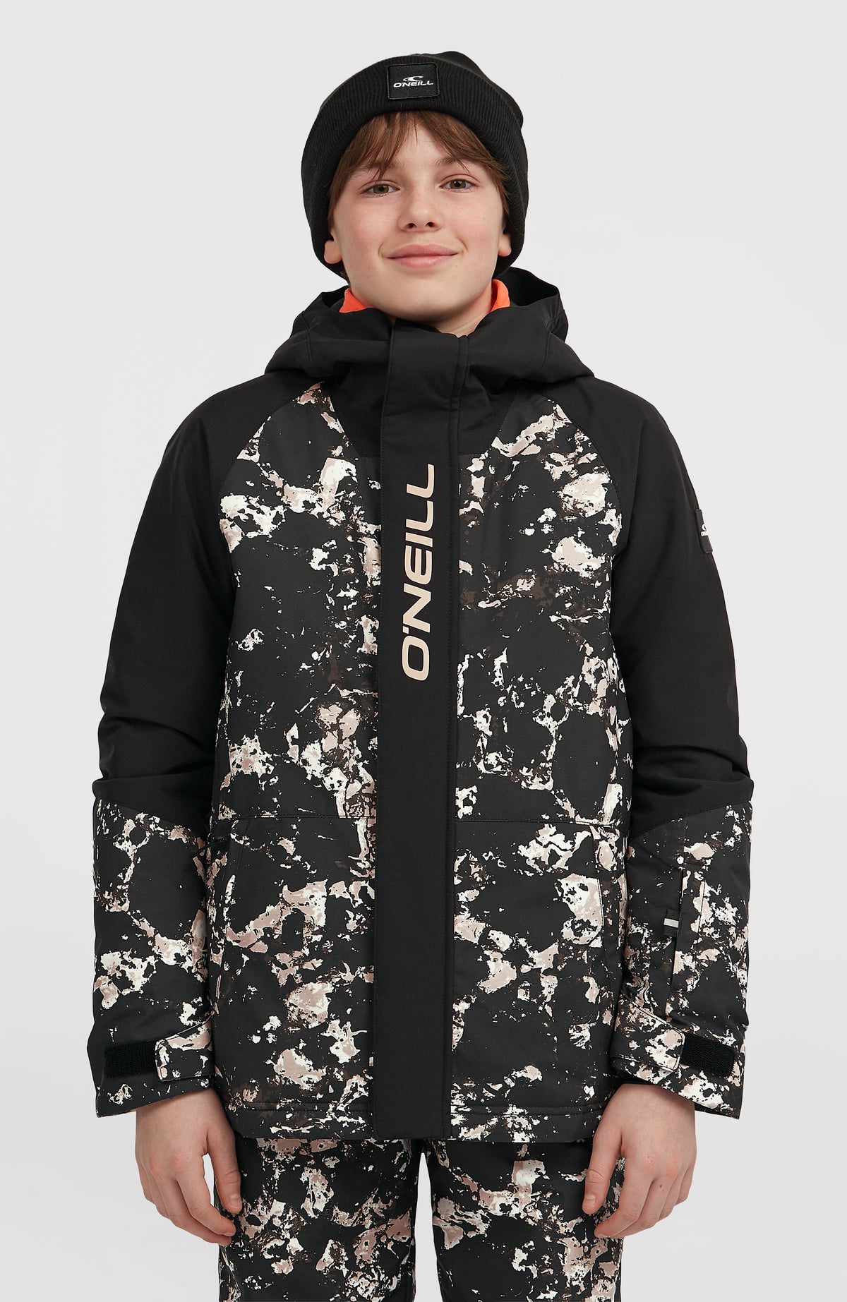 FWC'Play wintersportjas | Black/Beige Quarry