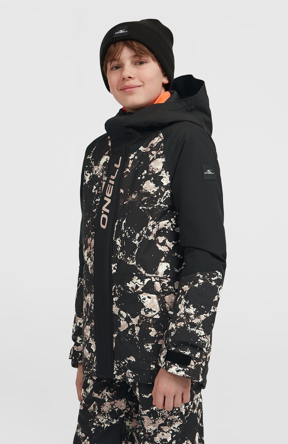 FWC'Play wintersportjas | Black/Beige Quarry