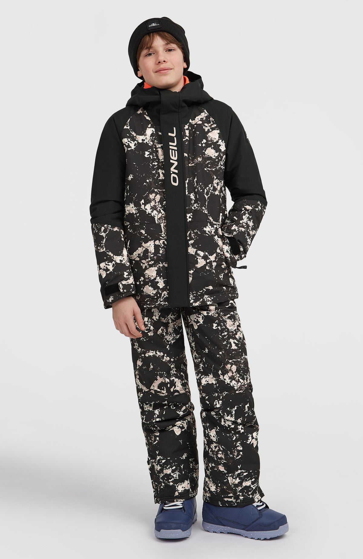 FWC'Play wintersportjas | Black/Beige Quarry