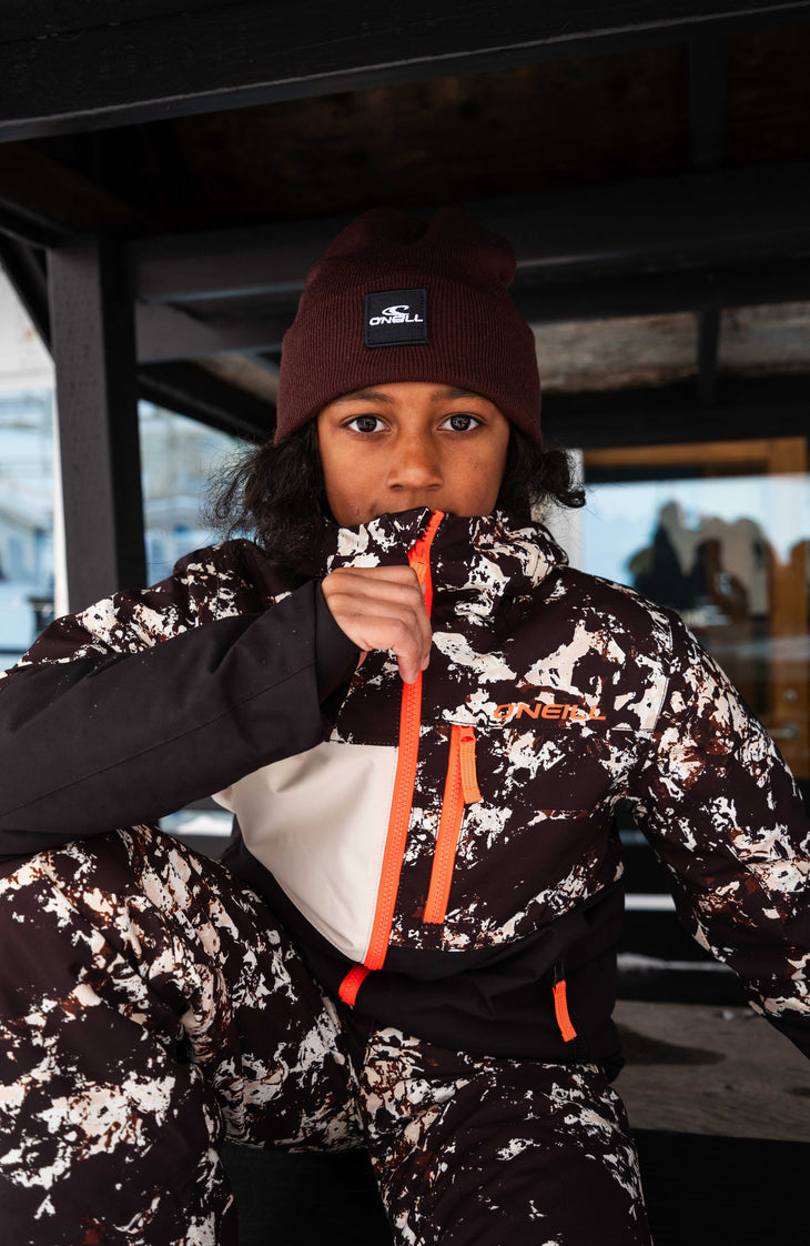 FWC'Cruz Triple wintersportjas | Black/Beige Quarry