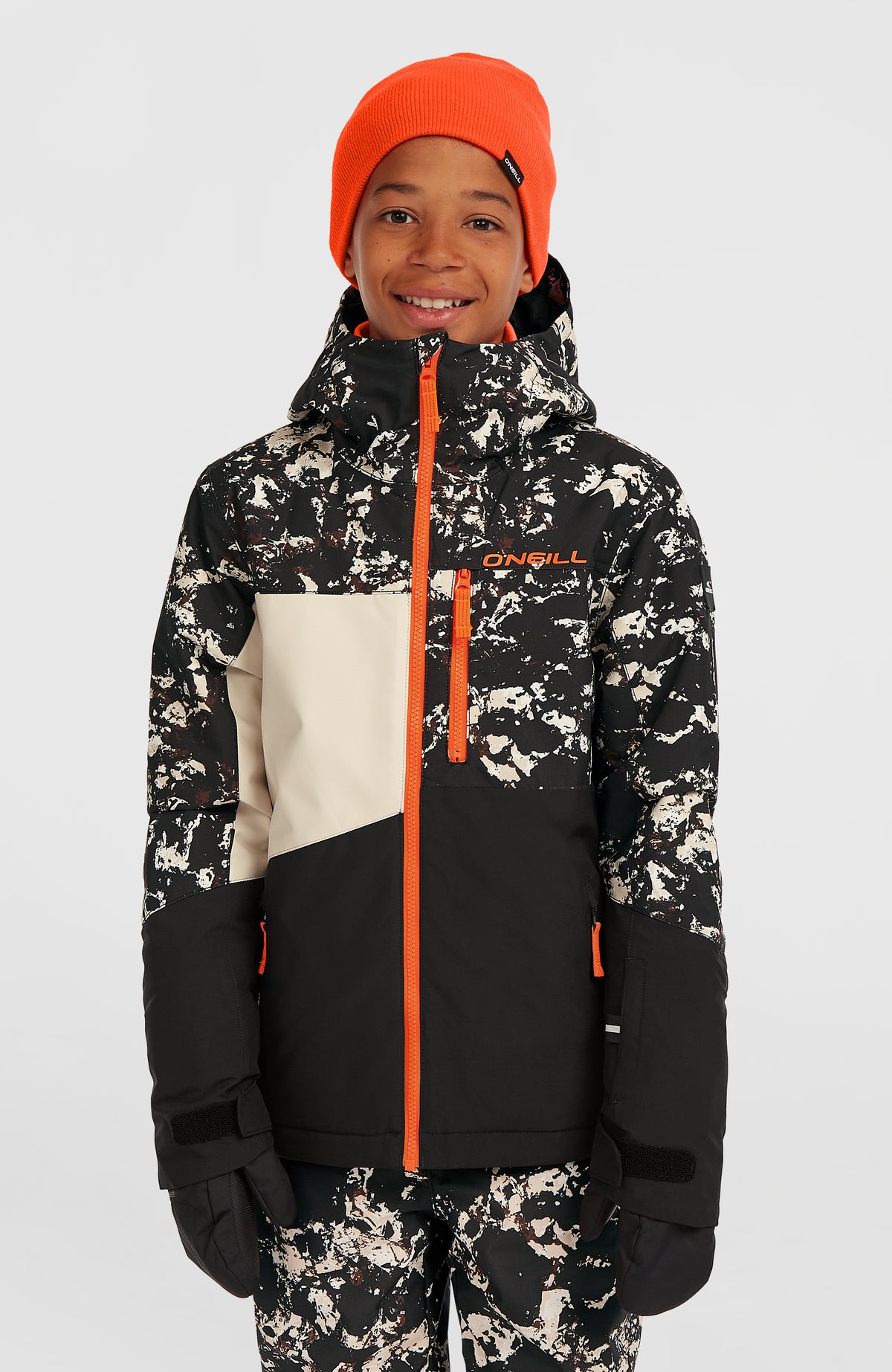 FWC'Cruz Triple wintersportjas | Black/Beige Quarry