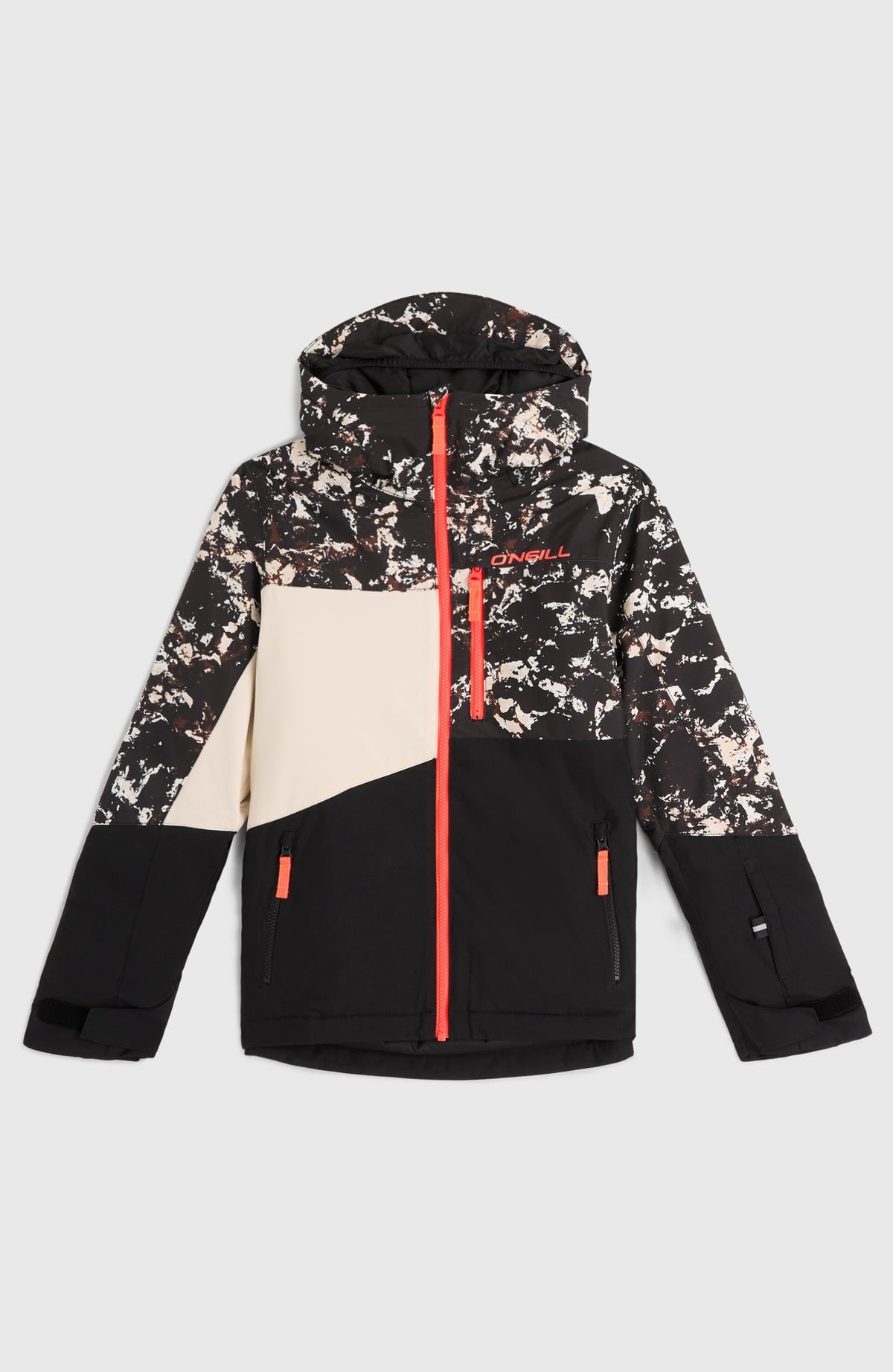FWC'Cruz Triple wintersportjas | Black/Beige Quarry