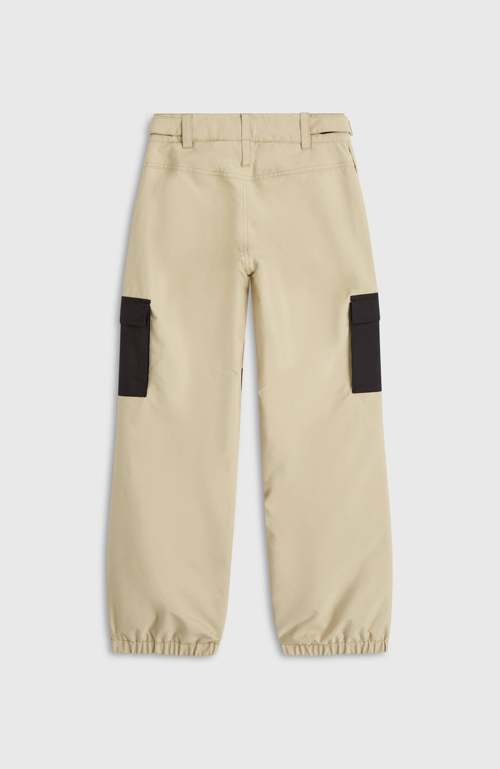 FWC'Cruz Cargo wintersportbroek | Olive Blush Colour Block