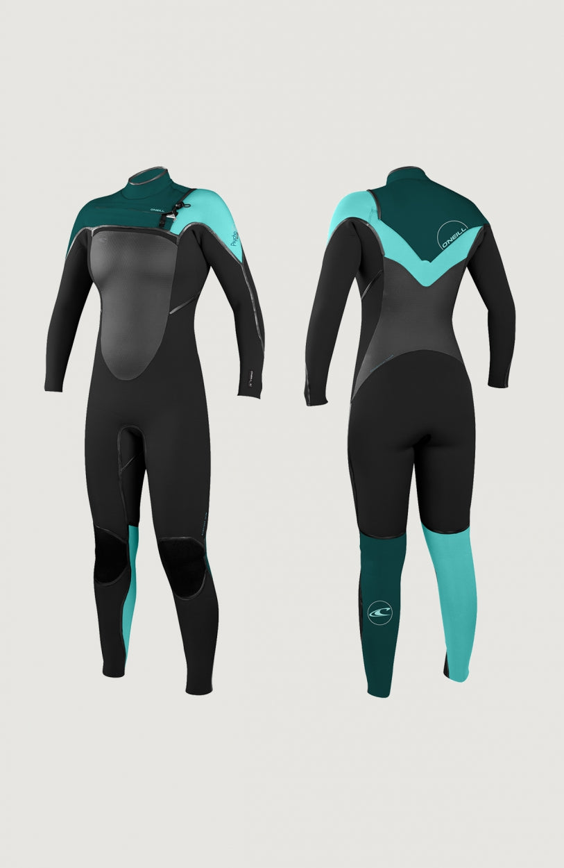Psycho Tech Chest Zip 5/4mm Full Wetsuit | Black