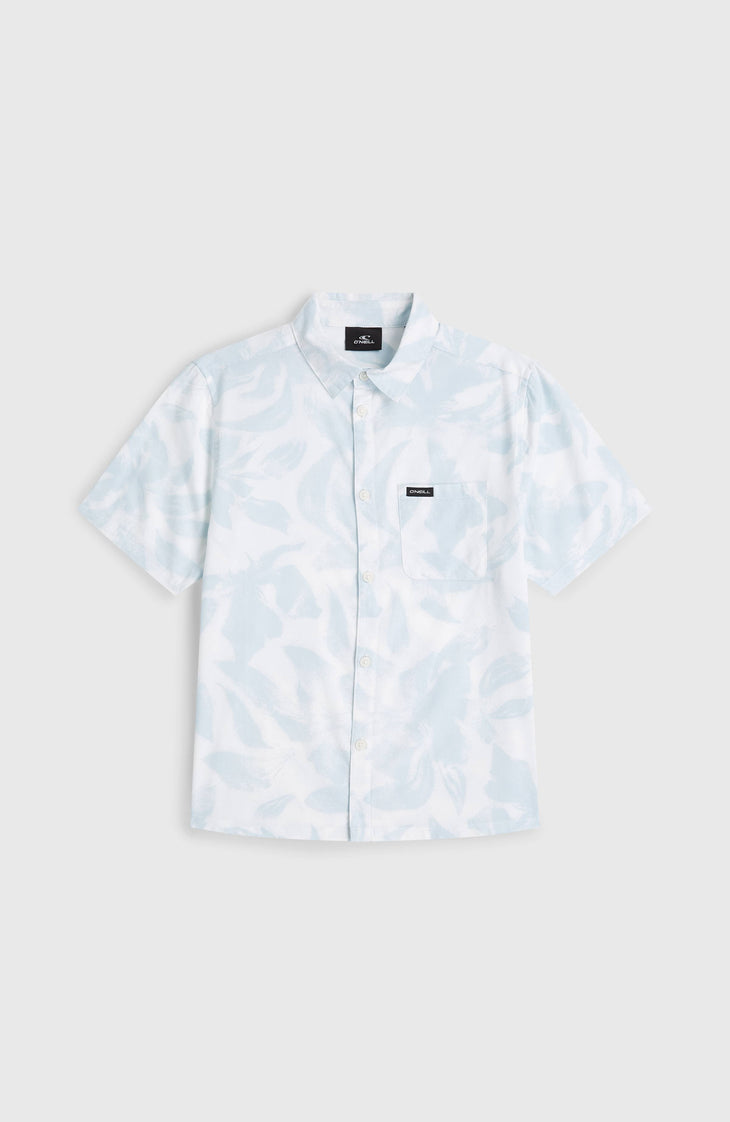 Print overhemd | White Spray Flower