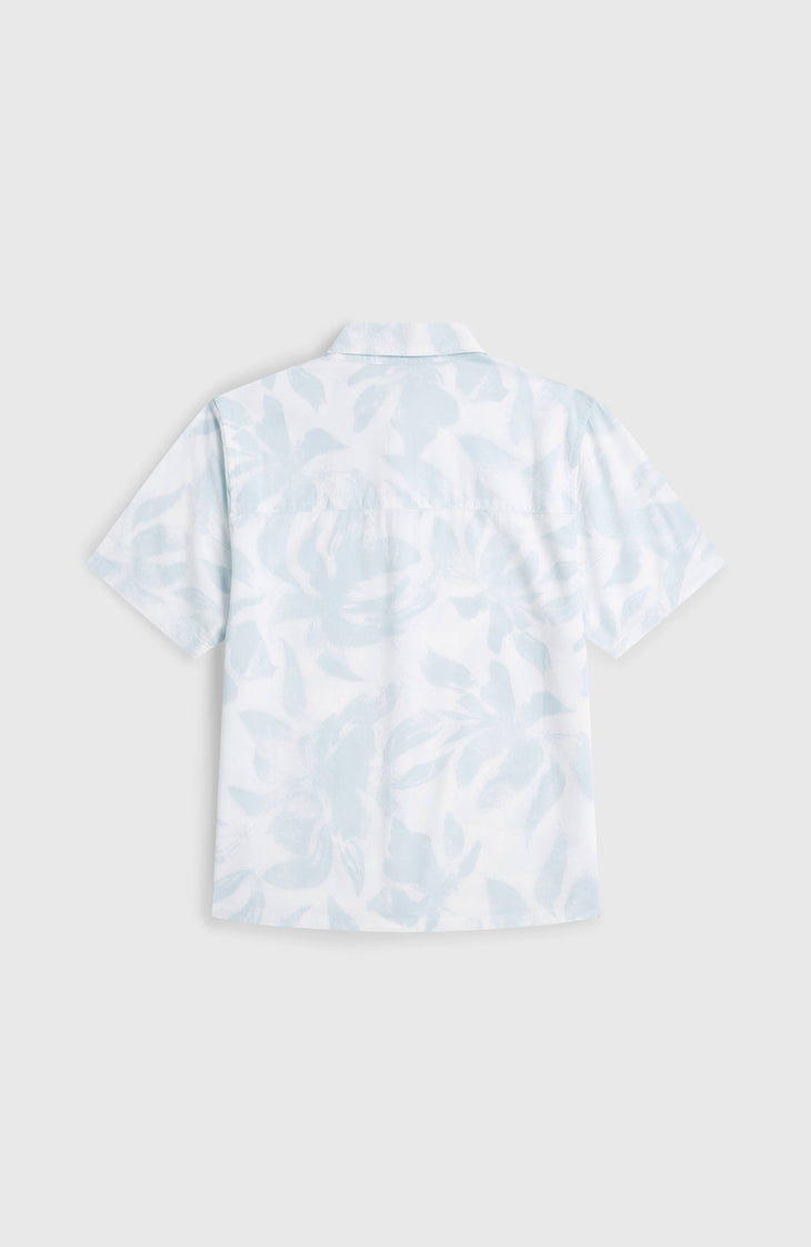 Print overhemd | White Spray Flower