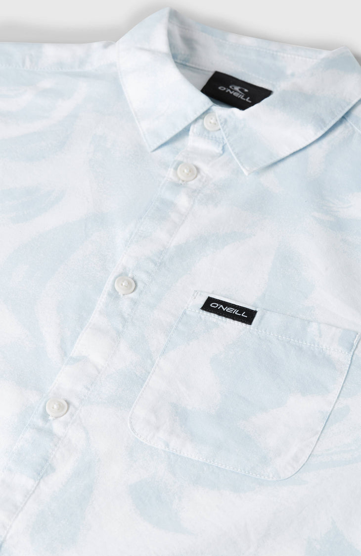 Print overhemd | White Spray Flower