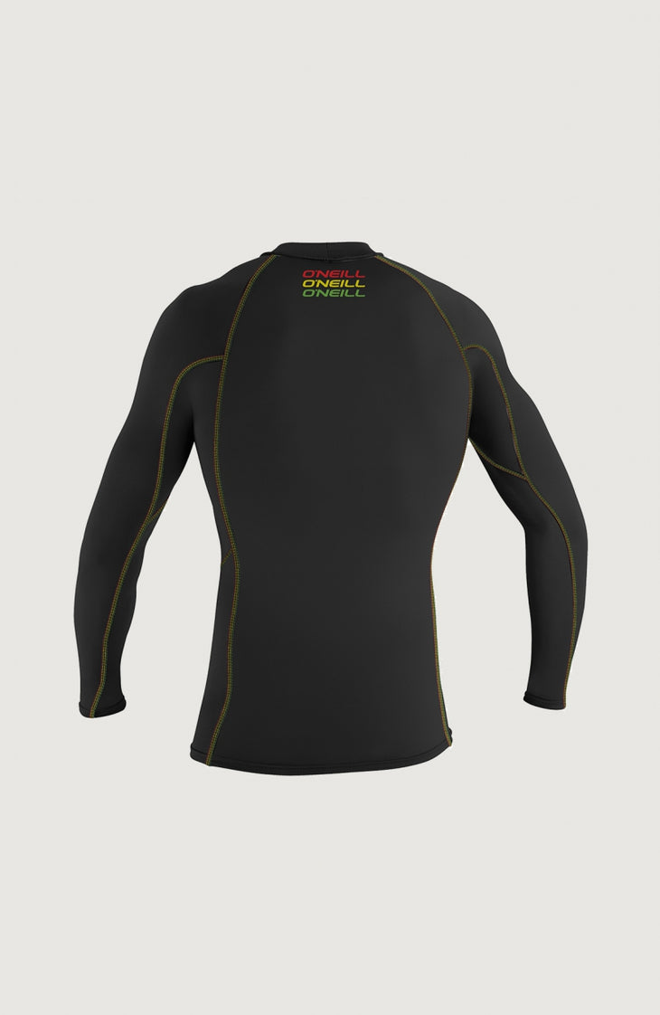 Skins Graphic Long Sleeve Crew | A05 BLK/BLK/BLK