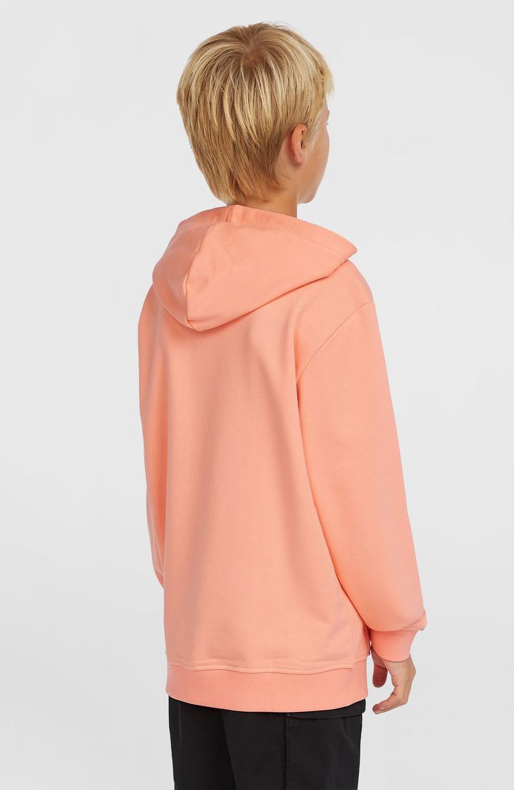 Logo hoodie | Coral Pop