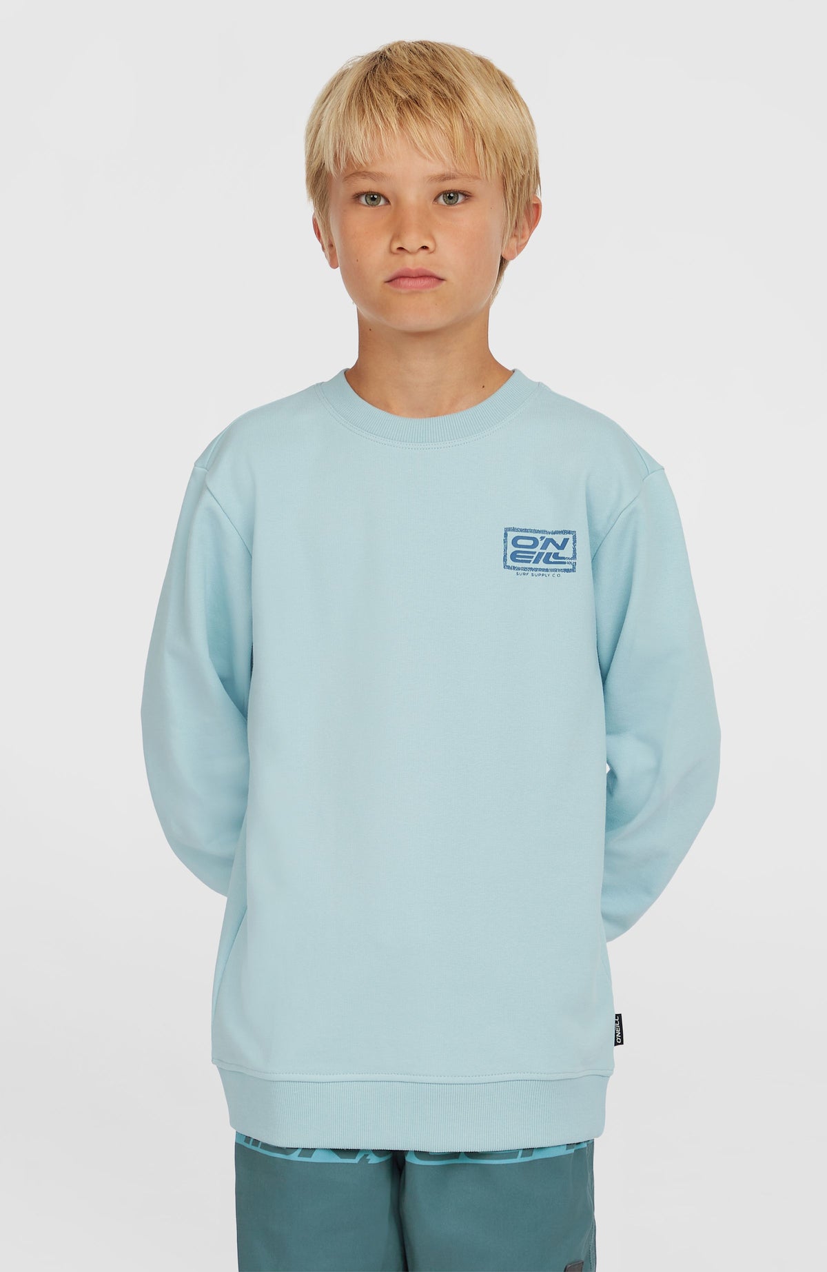 Logo Crew sweater | Morning Glory