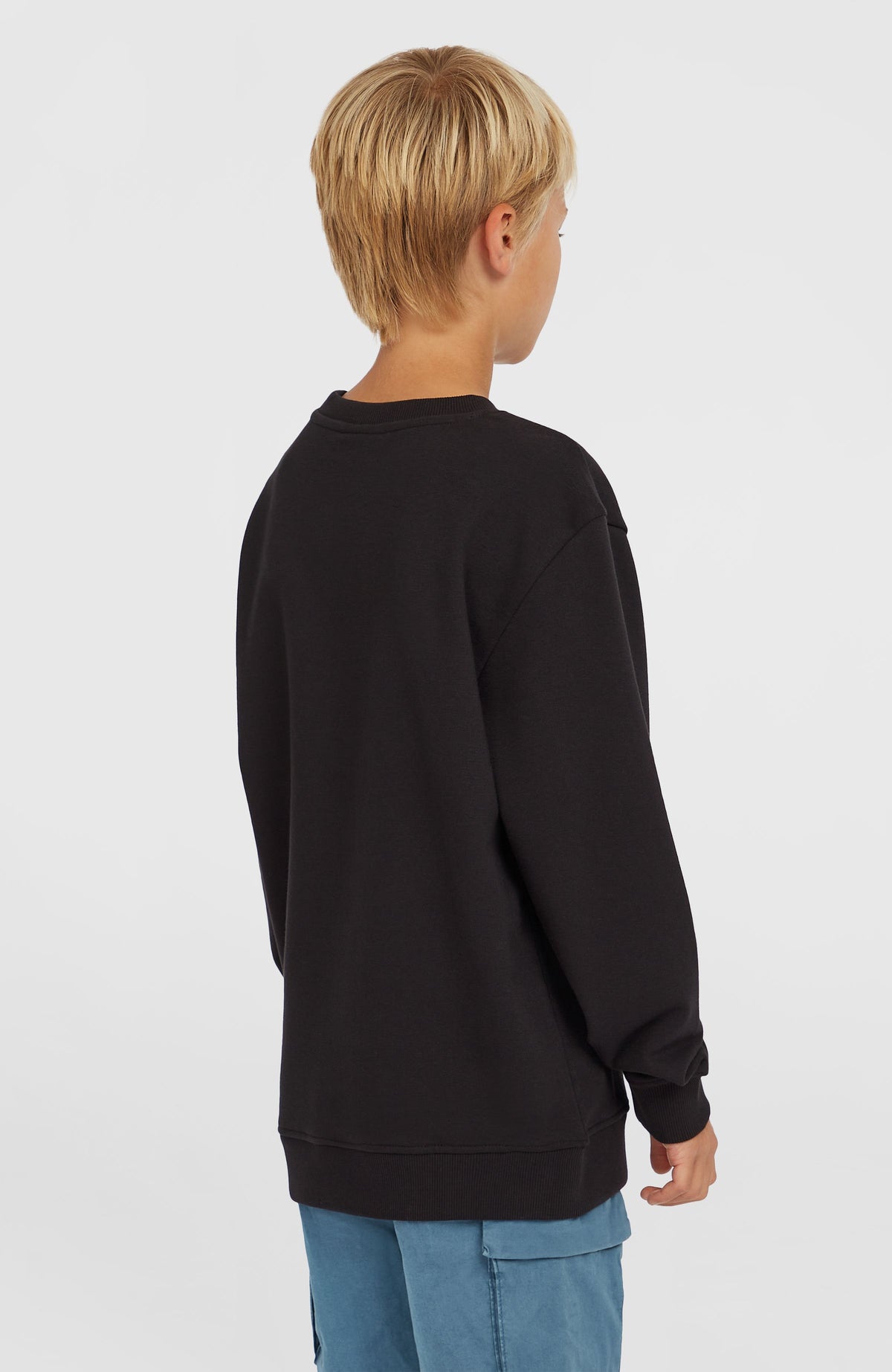 Logo Crew sweater | Black Out