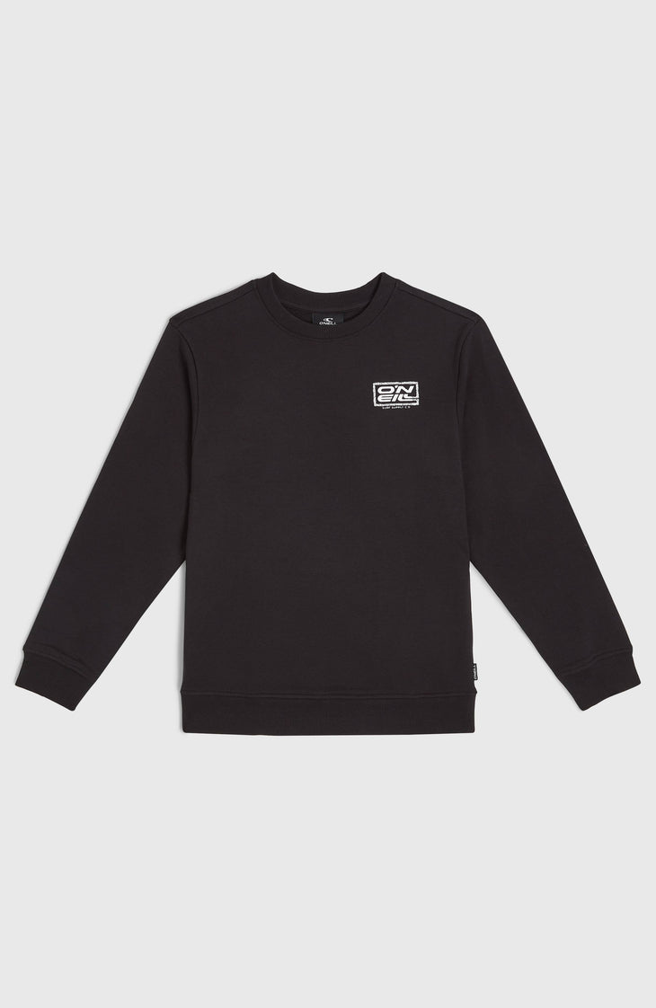 Logo Crew sweater | Black Out