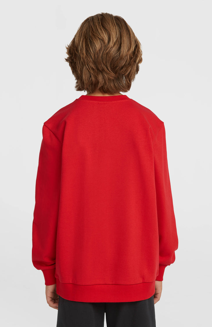 Cali Crew sweater | High Risk Red