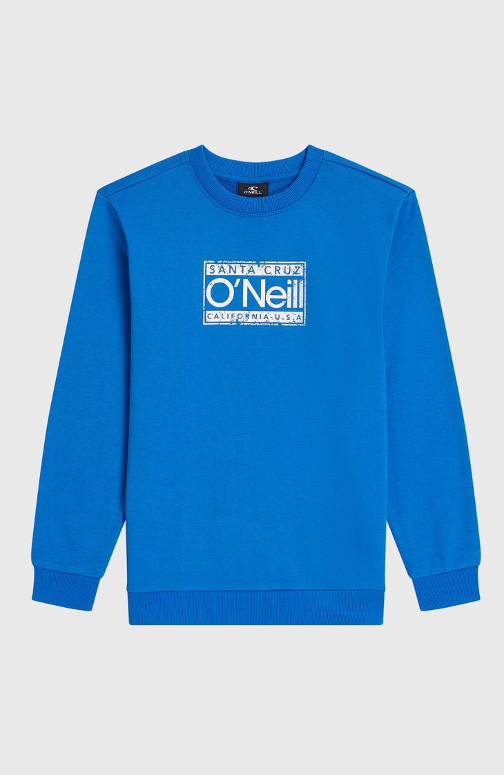 Cali Crew sweater | Mediterranean Blue