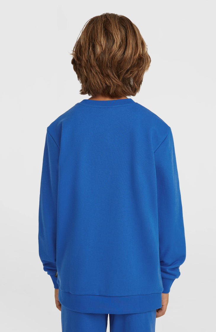 Cali Crew sweater | Mediterranean Blue