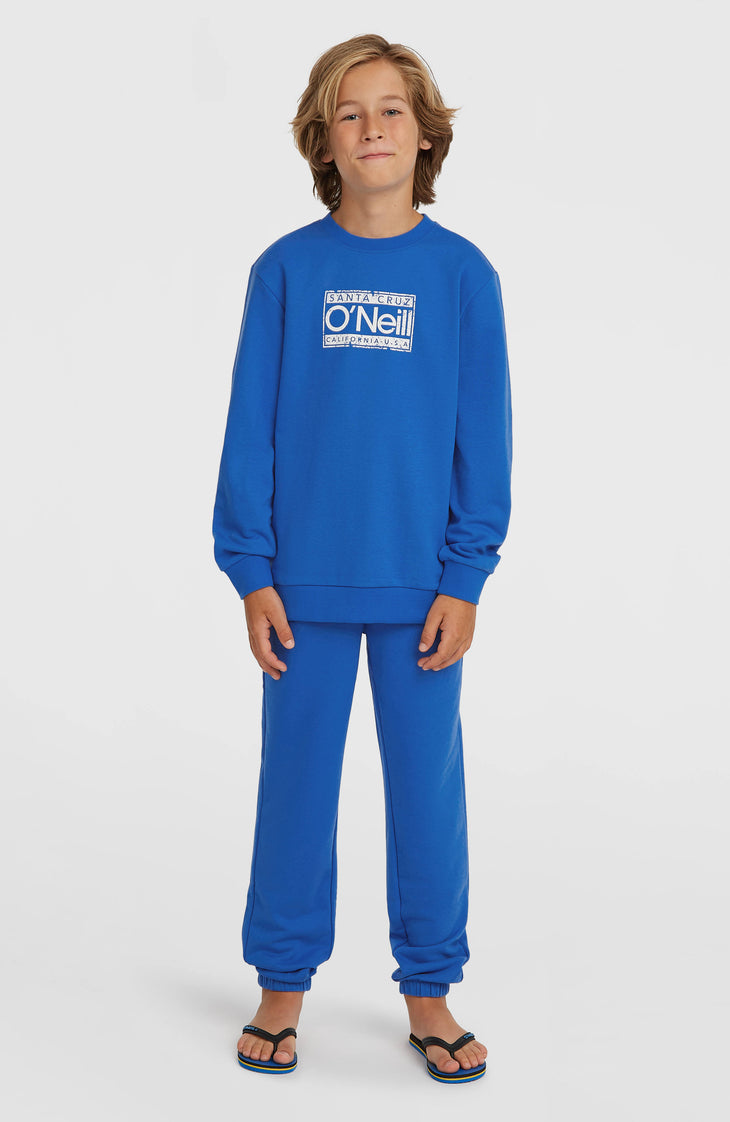 Cali Crew sweater | Mediterranean Blue