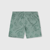 Mix and Match Cali Print 13'' zwembroek | Green Vintage Surfer