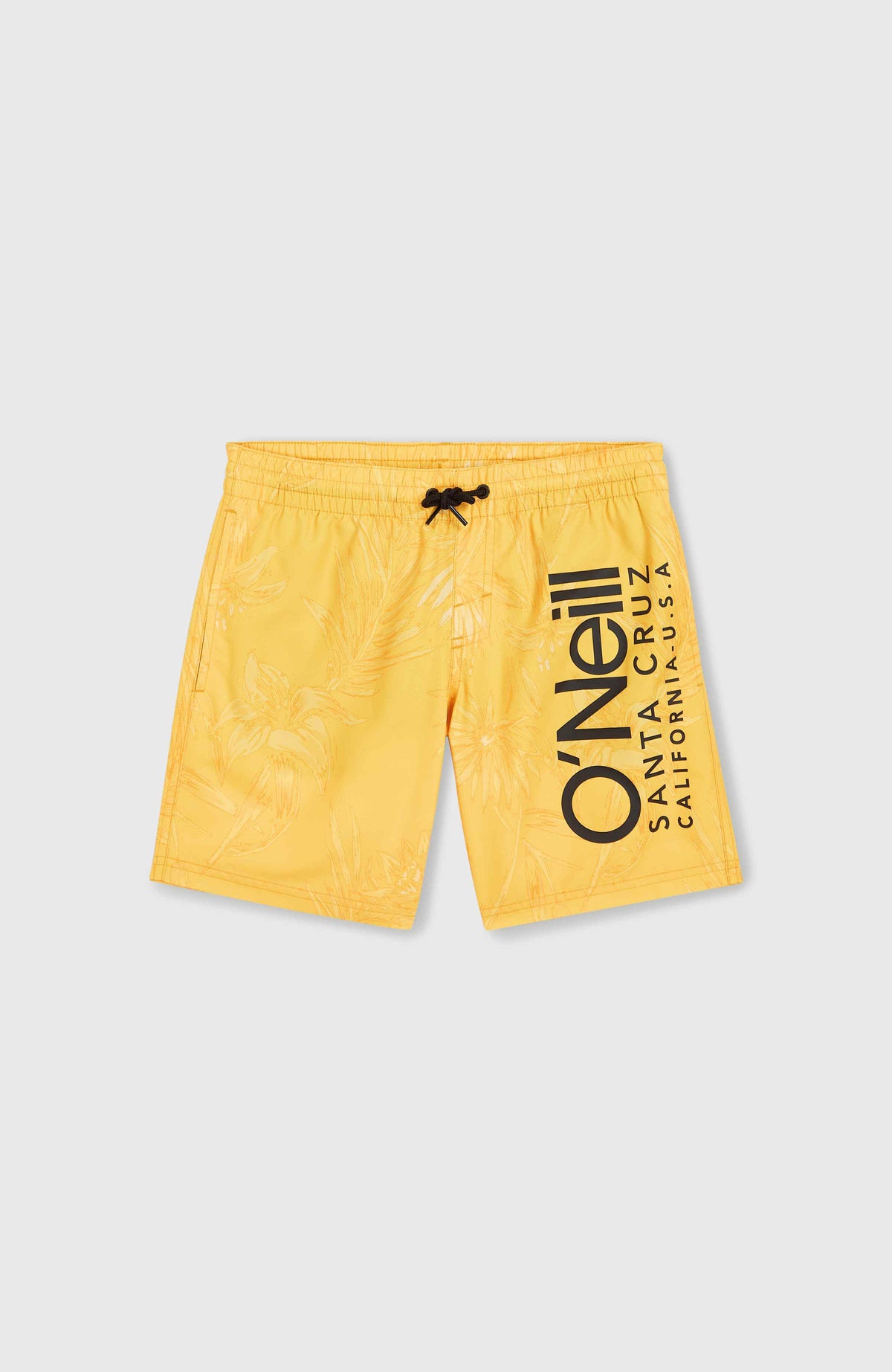 Mix and Match Cali Floral 14'' zwembroek | Yellow Tonal Tropicana