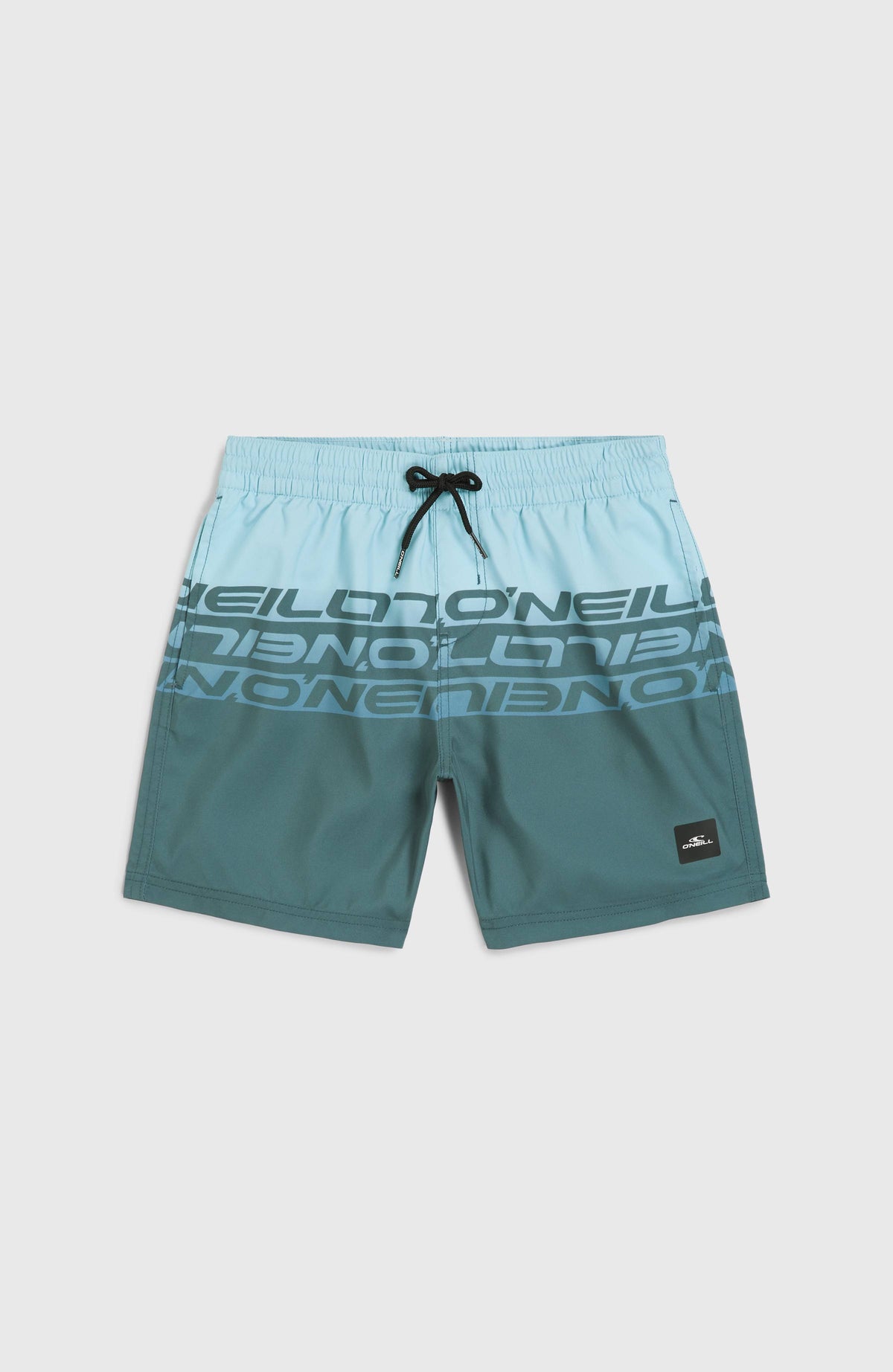 Cali Stripe 14'' zwembroek | Blue Upside Down