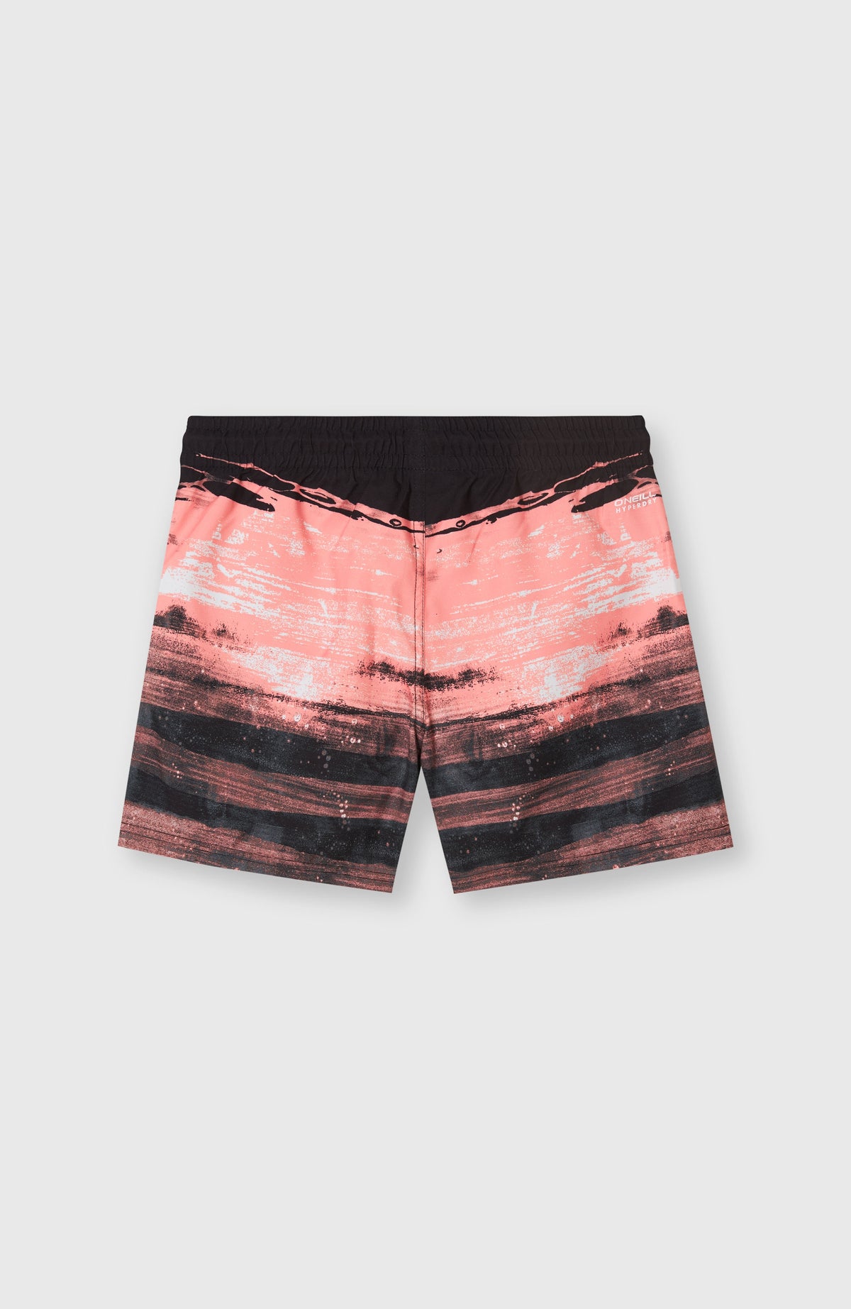 Cali Gradient 14'' zwembroek | Coral Melted Texture