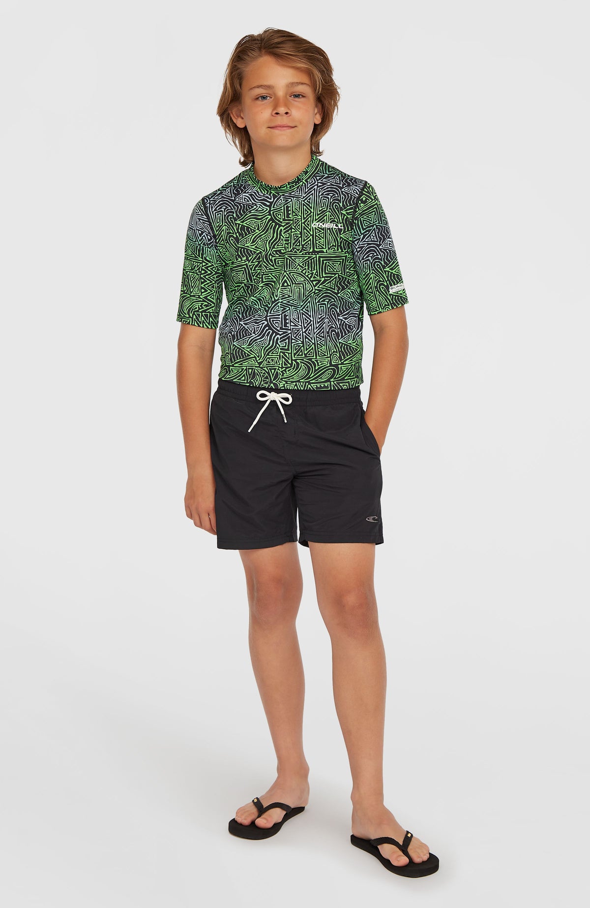 Vert 14'' zwembroek | Black Out