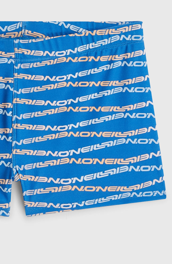 O'Neill Print Zwemboxer | Blue Boys Gradient Stripe