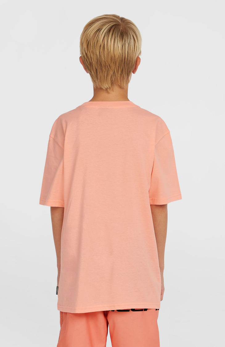 Stripe T-shirt | Coral Pop