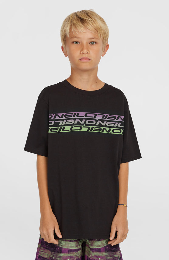 Stripe T-shirt | Black Out