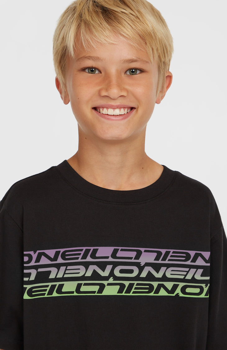 Stripe T-shirt | Black Out