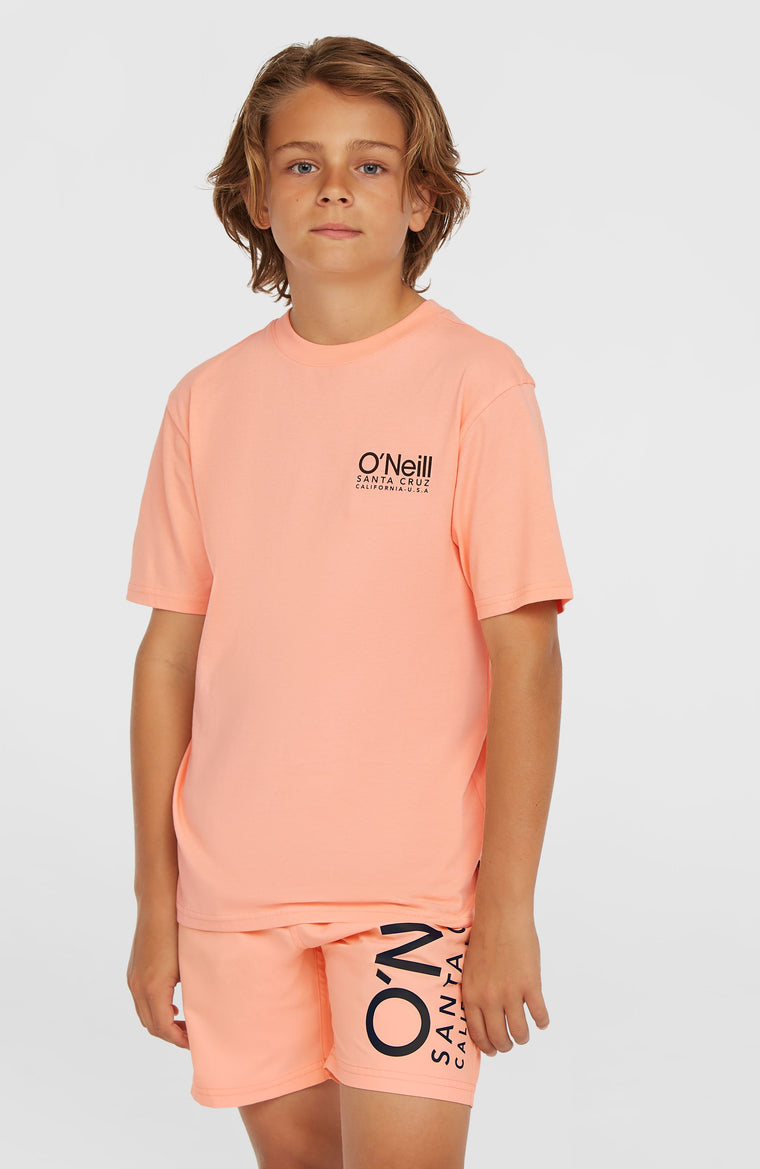 Original Cali Logo T-shirt | Coral Pop Original Cali Logo T-shirt | Coral Pop