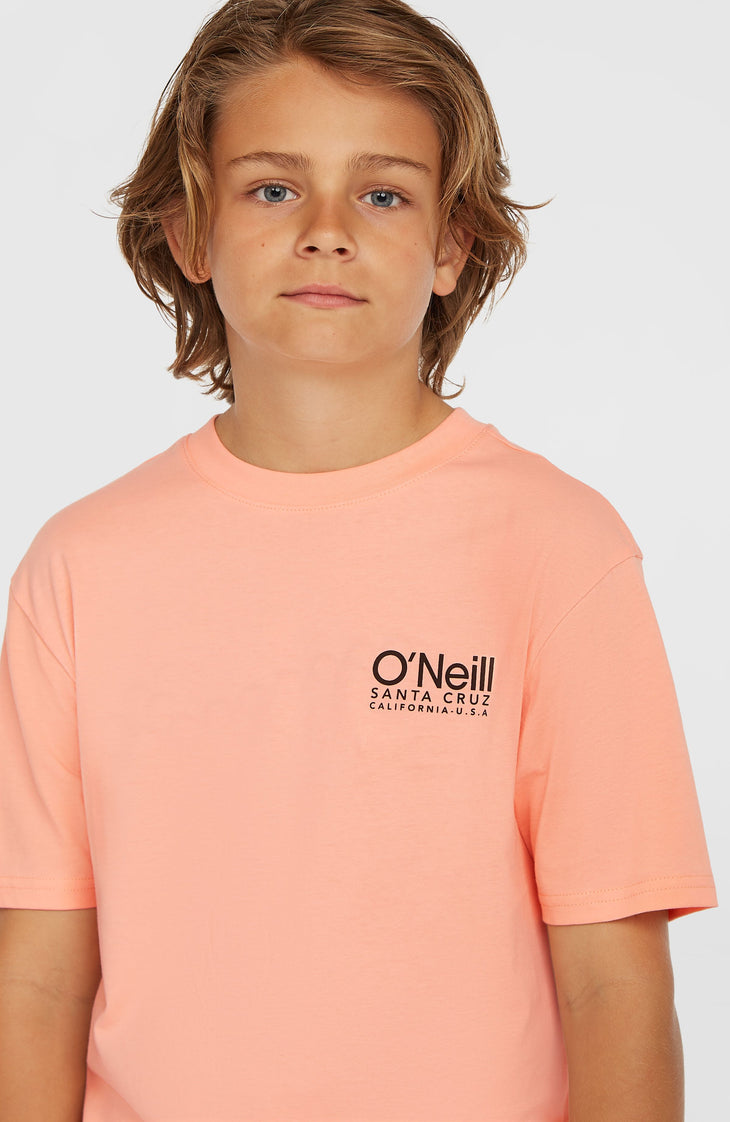 Original Cali Logo T-shirt | Coral Pop