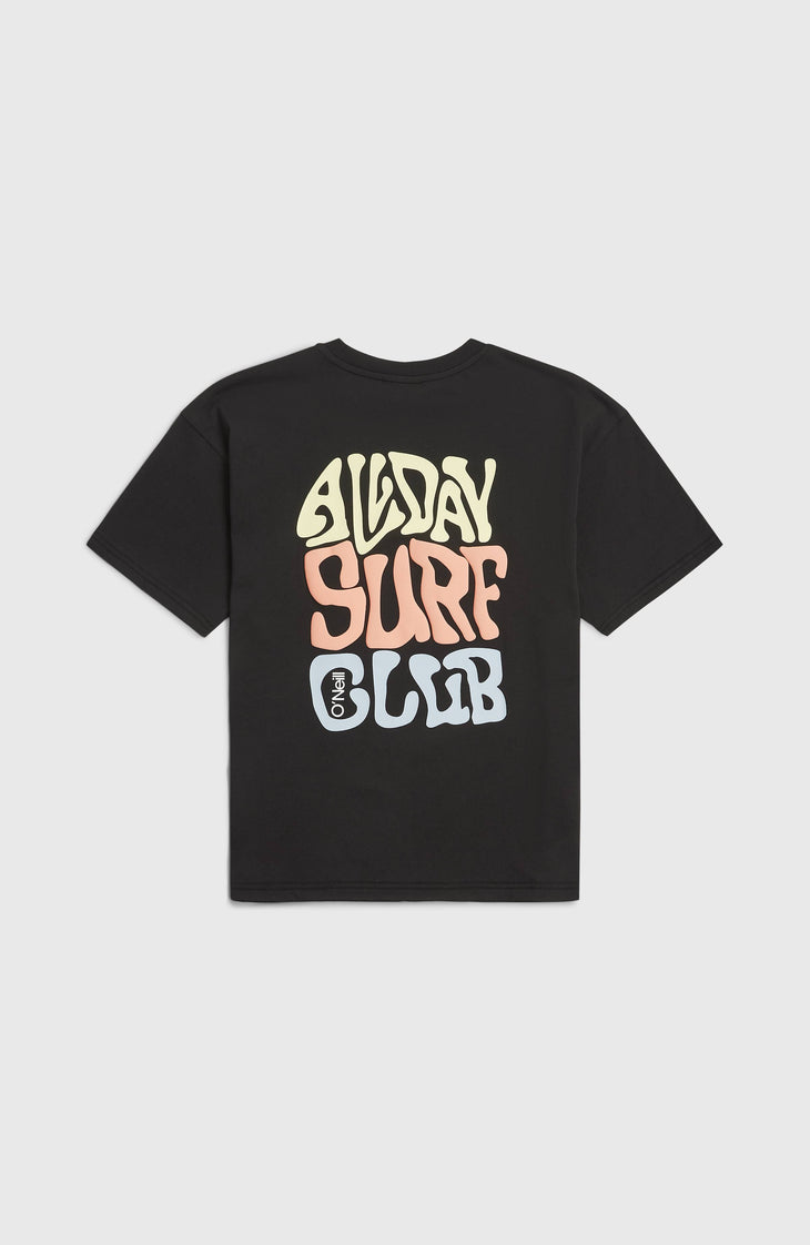 Back Print T-shirt | Black Out