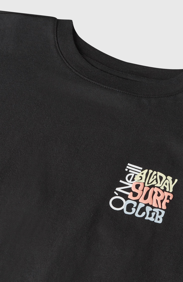 Back Print T-shirt | Black Out