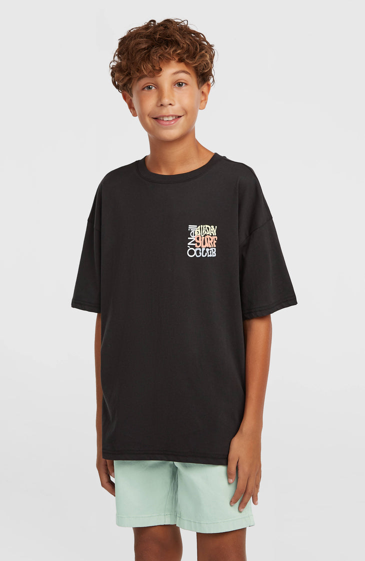 Back Print T-shirt | Black Out