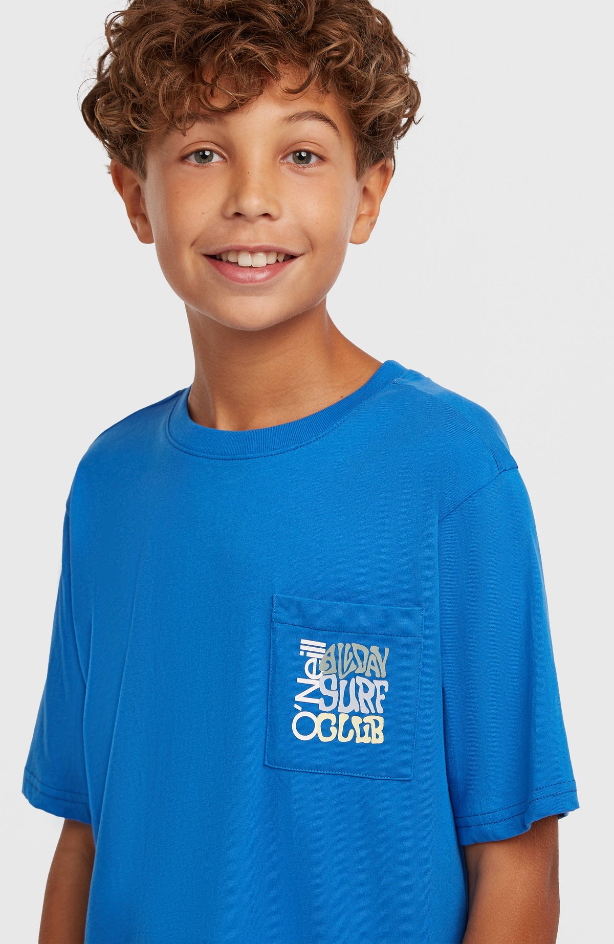Chest Pocket T-shirt | Mediterranean Blue