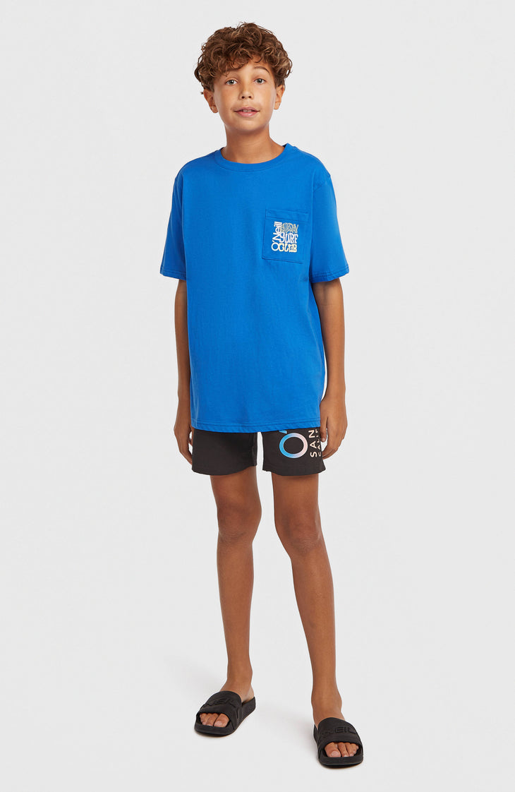 Chest Pocket T-shirt | Mediterranean Blue