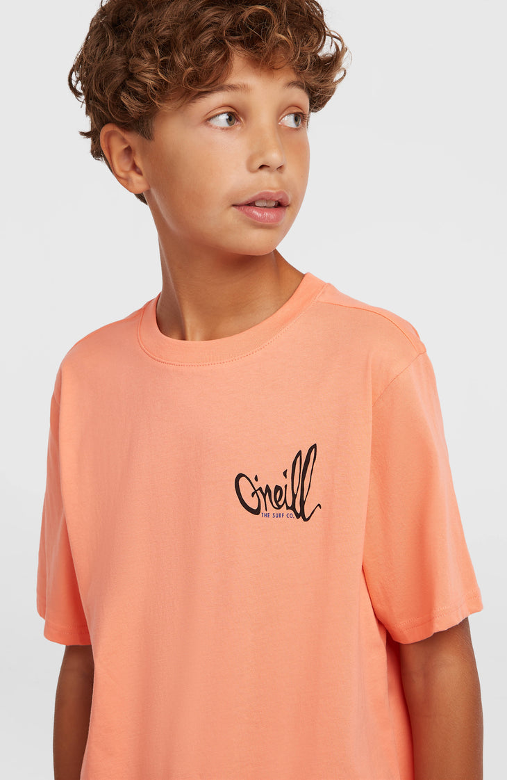O'Neill Chest-Print T-shirt | Funky Peach