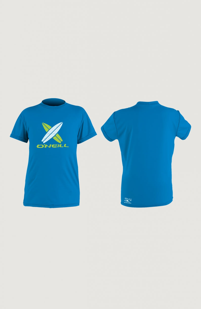 Skins Short Sleeve Rash Tee | Blue
