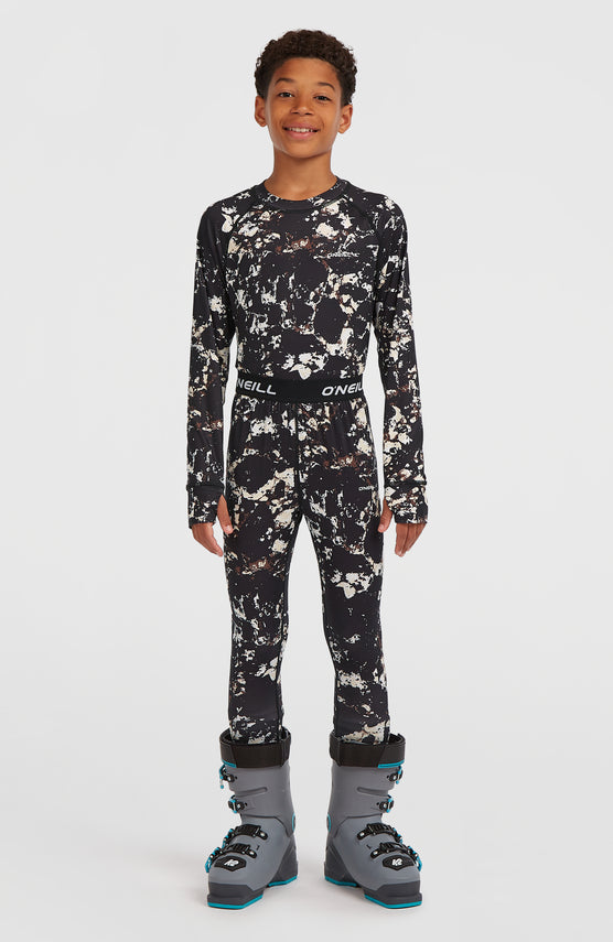 Baselayerset | Black/Beige Quarry