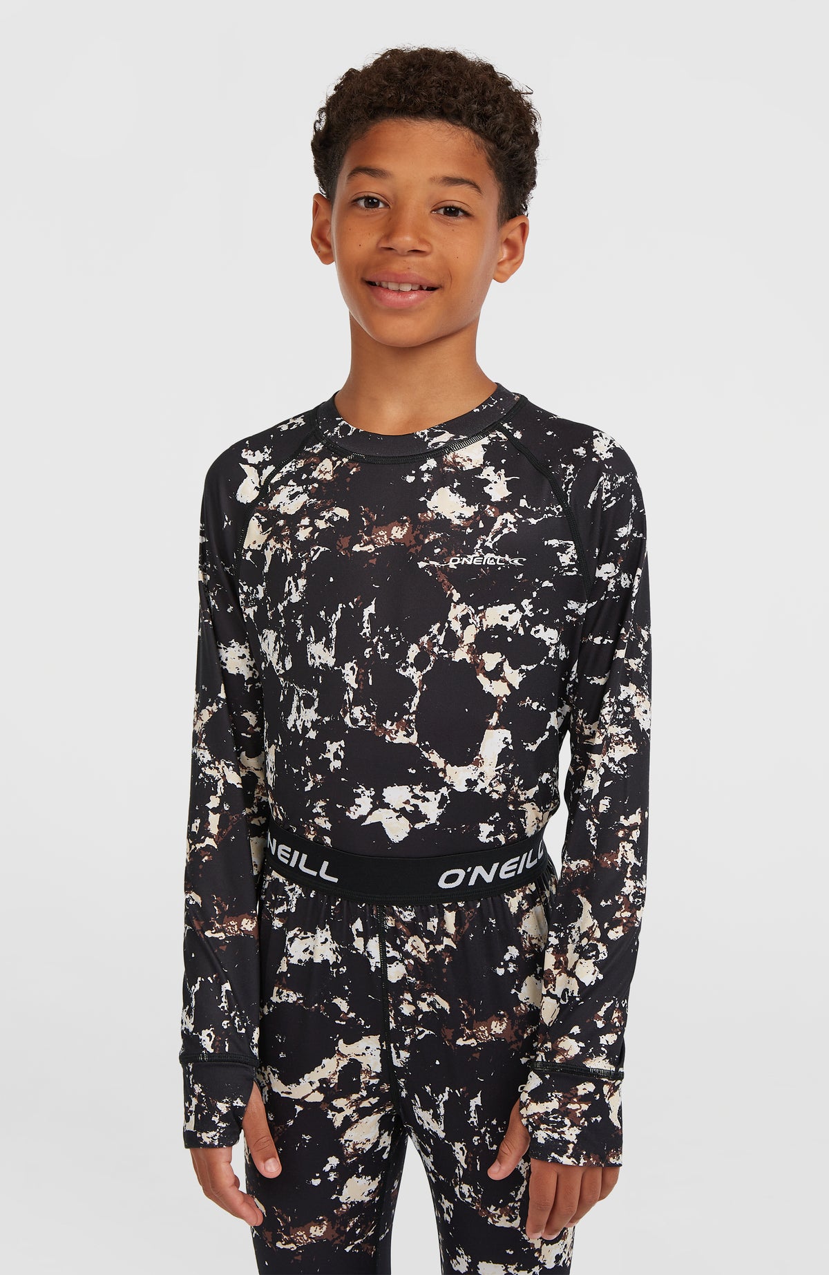 Baselayerset | Black/Beige Quarry