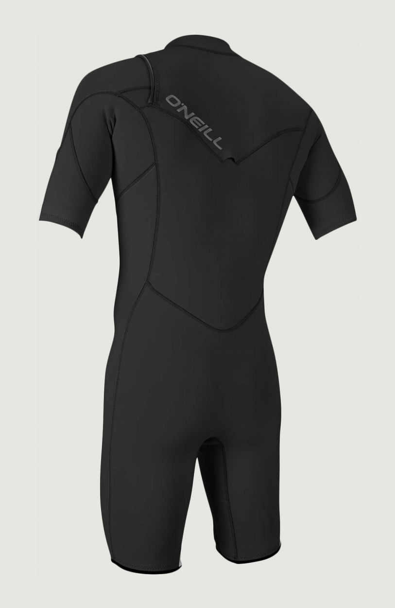 Hammer 2mm Chest Zip Shortsleeve Spring Wetsuit | A05 BLK/BLK/BLK