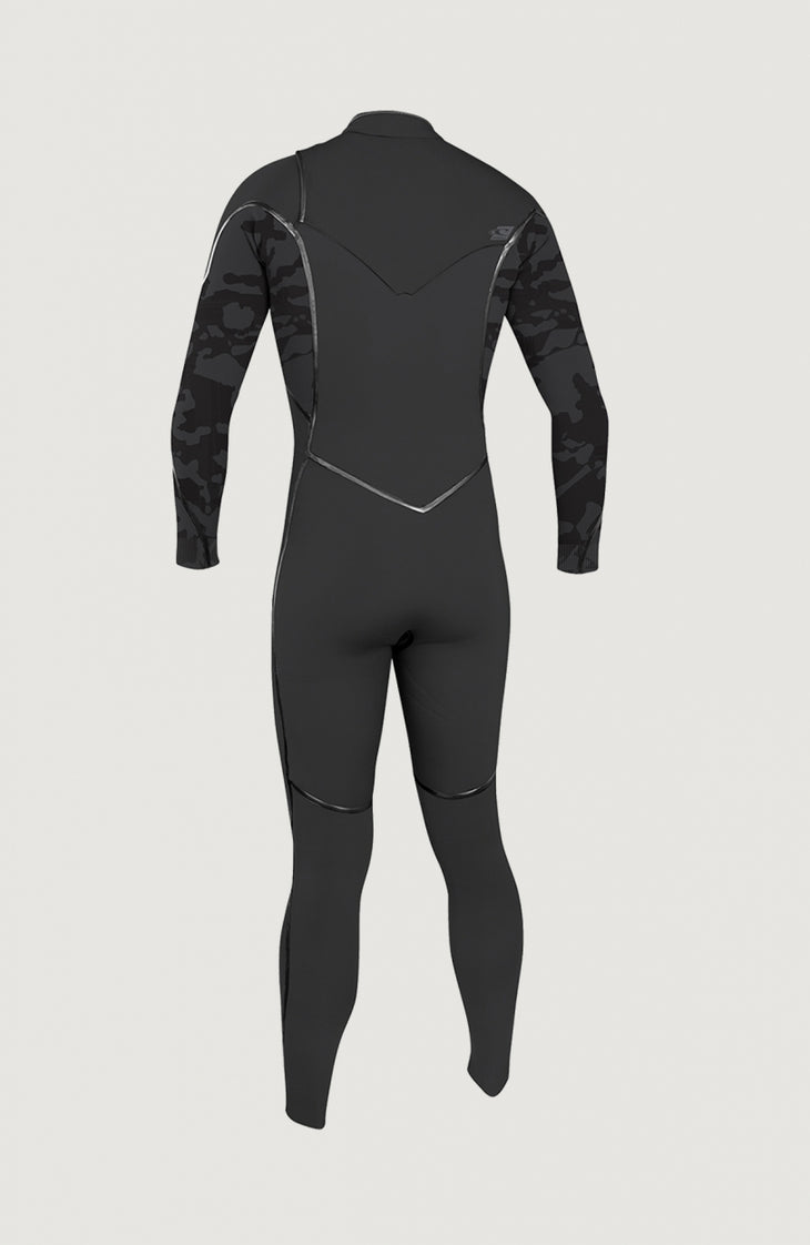 Psycho One Chest Zip 4/3mm Full Wetsuit | Grey