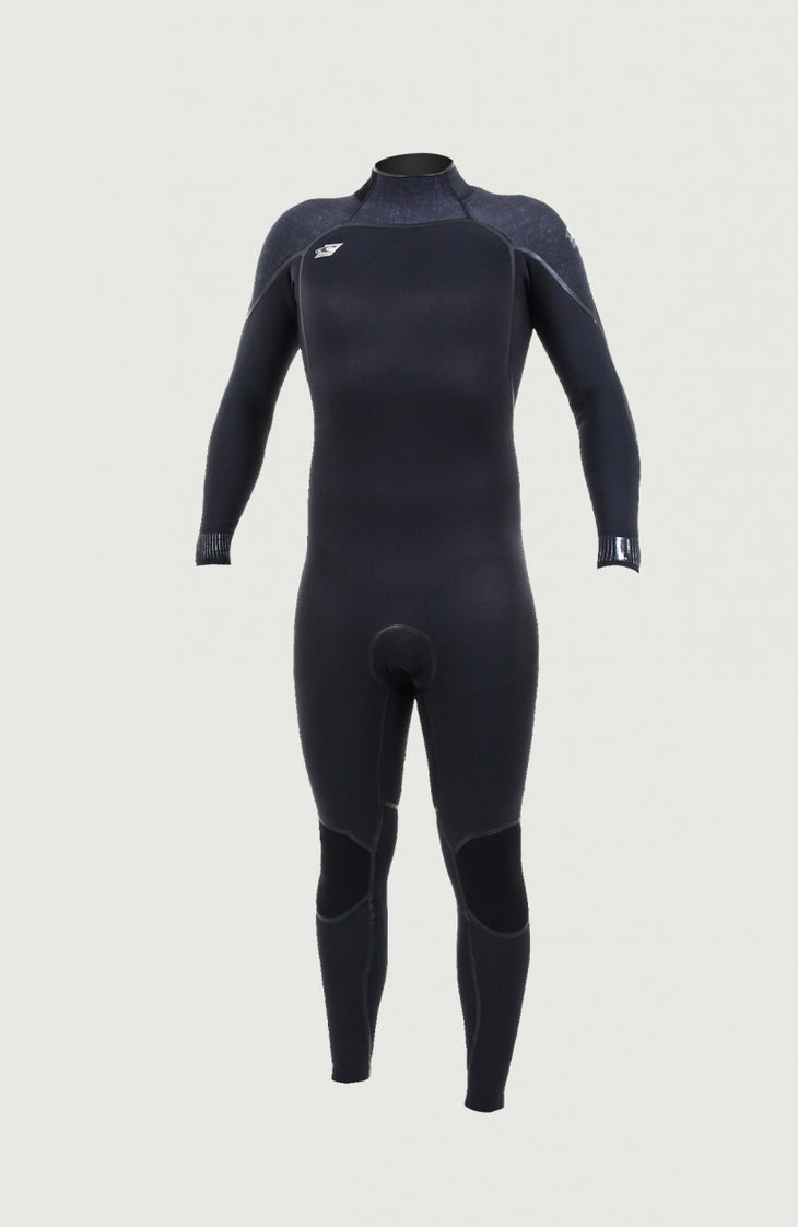Psycho One Back Zip 5/4mm Full Wetsuit | Black