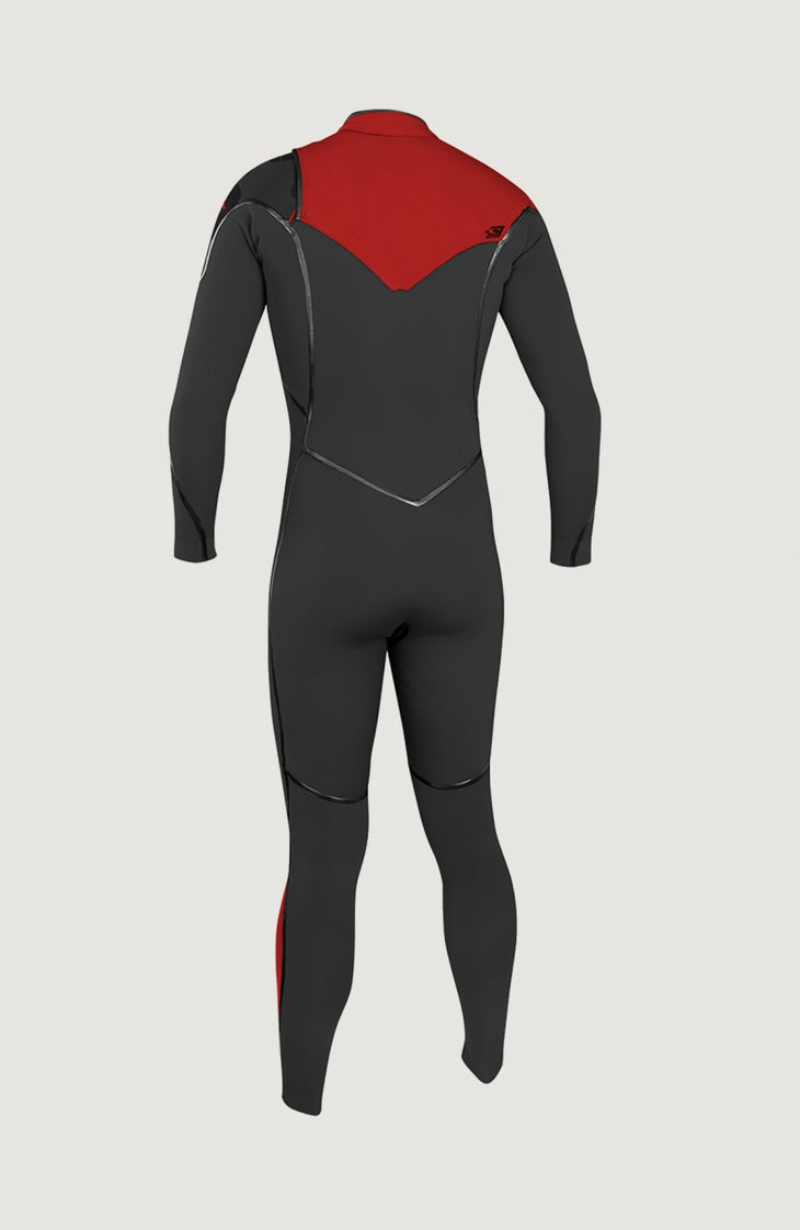 Psycho One Chest Zip 5/4mm Full Wetsuit | Grey
